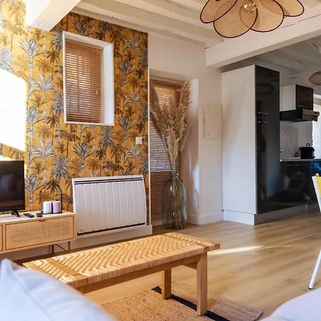 Apartment De Charme - Pierres & Cheminee - Vaugueux Caen